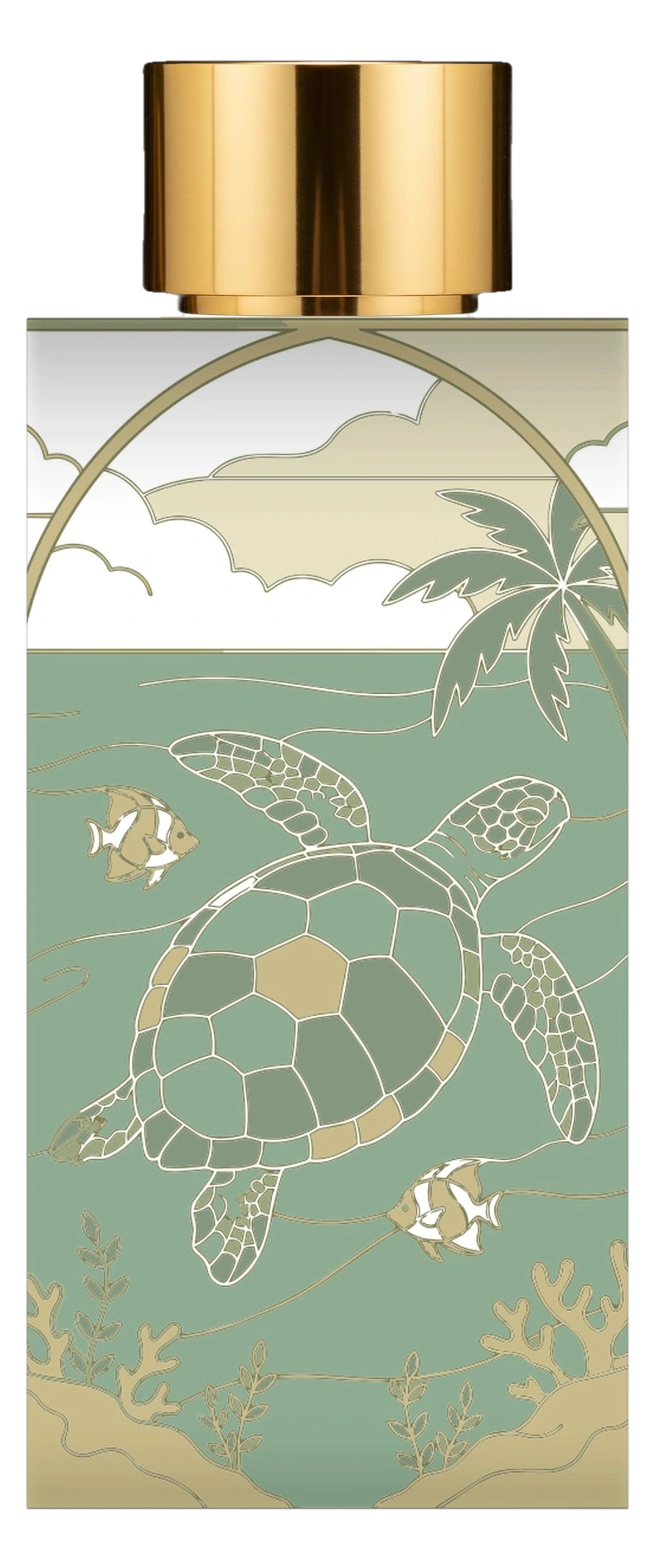 Karès Blan — verso gravé, tortue marine d’Anse Source d’Argent
