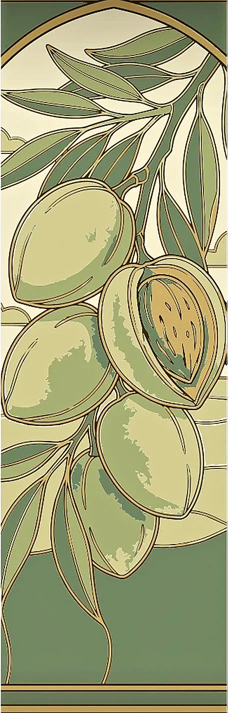 Karès Blan — right profile, almonds of the Seychelles